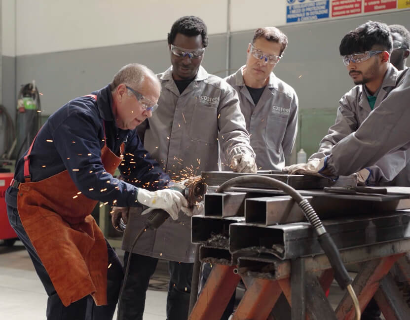 Progetto Academy CDSTEEL: formazione professionale in saldatura per rifugiati richiedenti asilo