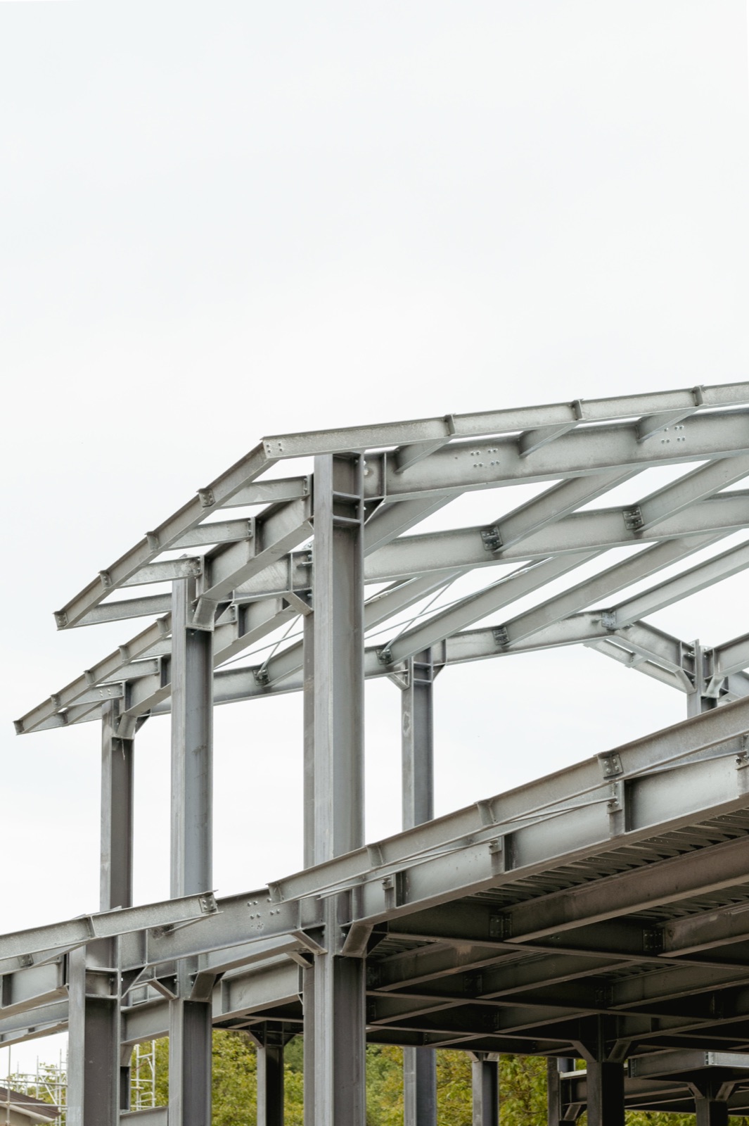 Edificio residenziale MD, Pieve Torina — struttura in carpenteria metallica